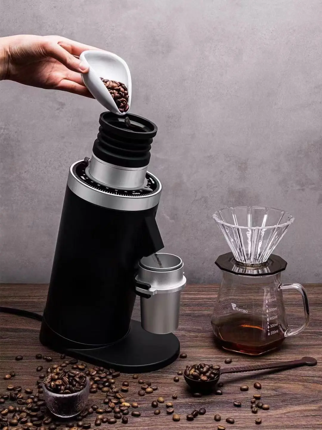 QikaCoffee DF64 Gen2 Single Dose Coffee Grinder
